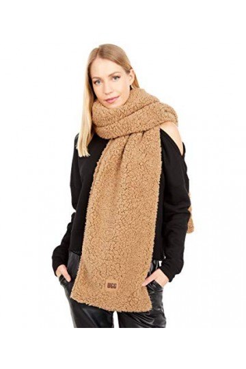 UGG Foulard de couleur caramel