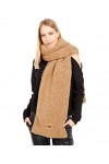 UGG Foulard de couleur caramel