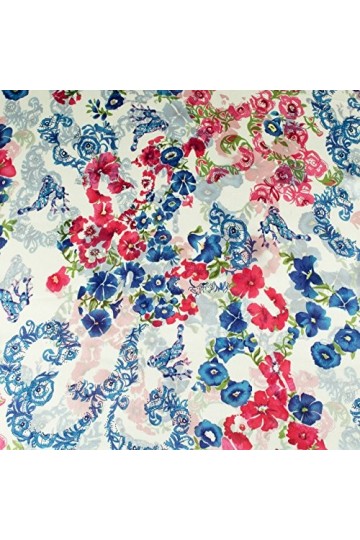 Shirin Sehan - Echarpe - Femme Bleu bleu/blanc Taille Unique