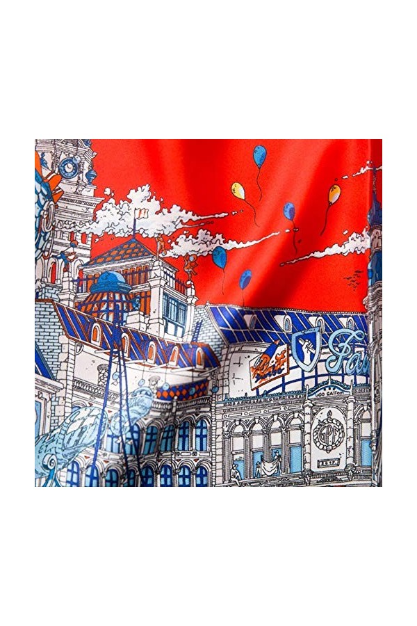 Impressions De Mode Femmes 100% Foulards En Soie Hijab Grand Carré Foulard En Soie Wraps 35X35 Pouces 88X88Cm