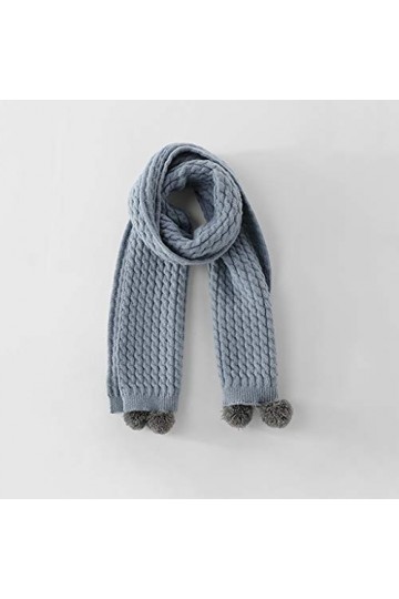 Bavoir dhiver pour Enfants Mignon Plus Écharpe Chaude en Velours Femme Saine, Mignonne et Douce Couleur : E A b 