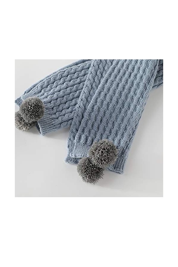 Bavoir dhiver pour Enfants Mignon Plus Écharpe Chaude en Velours Femme Saine, Mignonne et Douce Couleur : E D b 