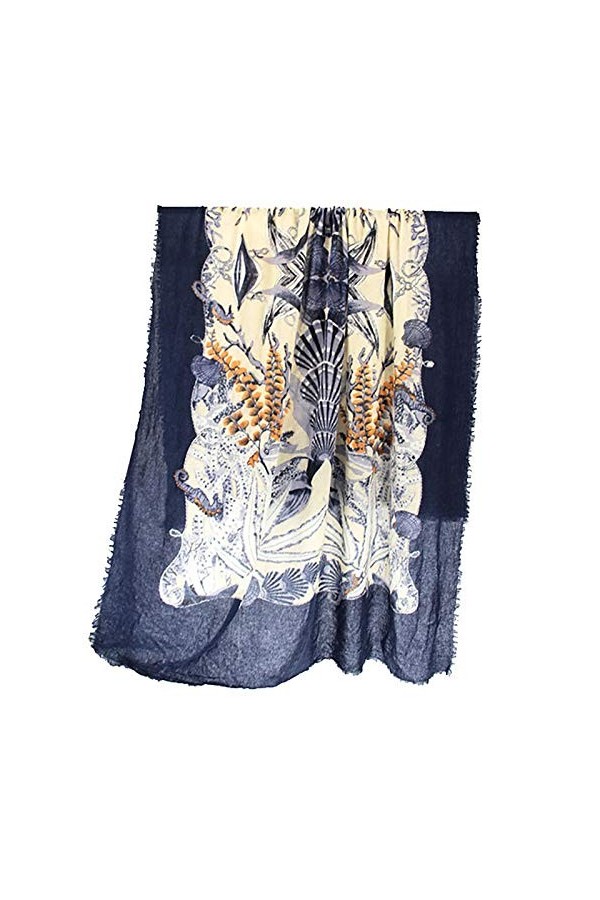 JTRHD Châle Écharpe Couverture Chaude Imprimé Echarpe Femme évasé Châle Chaud de Femmes Convient for lautomne et lhiver pou