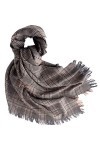 TYXL Foulard de Soie Femme, Écharpe Femmes Hiver Couverture Écharpe Plaid Femmes Chaud ConfortableTartanWrapOversized Cape Ca