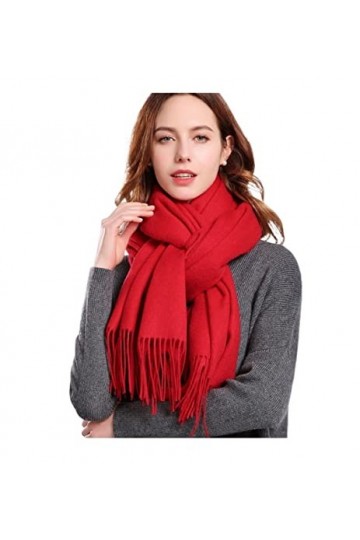 VONGAZ Foulard Châle Écharpes Écharpe Femme Pashmina Châles Wraps Écharpe Écharpe De Couleur Unie Écharpe dhiver Écharpe Co