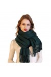 VONGAZ Foulard Châle Écharpes Écharpe Femme Pashmina Châles Wraps Écharpe Écharpe De Couleur Unie Écharpe dhiver Écharpe Co
