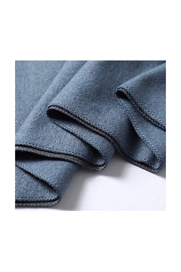 Générique Écharpe en Cachemire dhiver Femmes Épais Chaud Châles Wraps Dame Écharpes Solides Mode Glands Couverture Foulard d