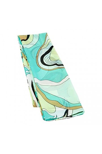 Pinko D ALISHA ÉTOILE VOILE SOIE, vert, Taille unique