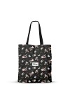 Disney Mickey Mouse Nature-Sac de Courses Shopping Bag, Noir
