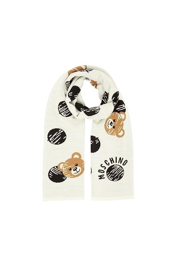MOSCHINO femme �charpe white
