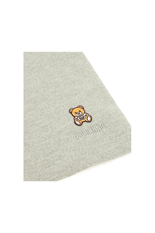 MOSCHINO femme Teddy bear �charpe grey