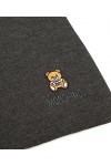MOSCHINO femme Teddy bear �charpe grey