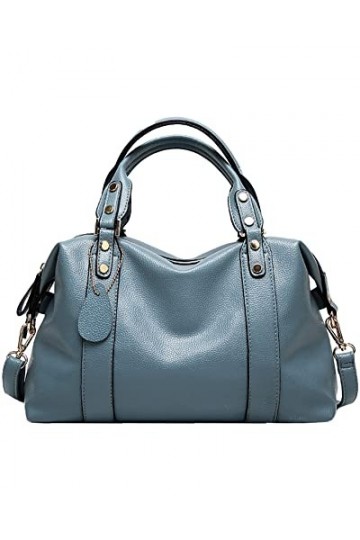 NIYUTA® Sacs portés main Femme Boston Sacs portés épaule Sacs bandoulière Oreiller Cabas noir