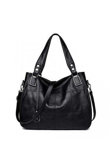 Kris&nbsp;Anna Hobo Sac à main porté épaule Broderie pour Femme Noir