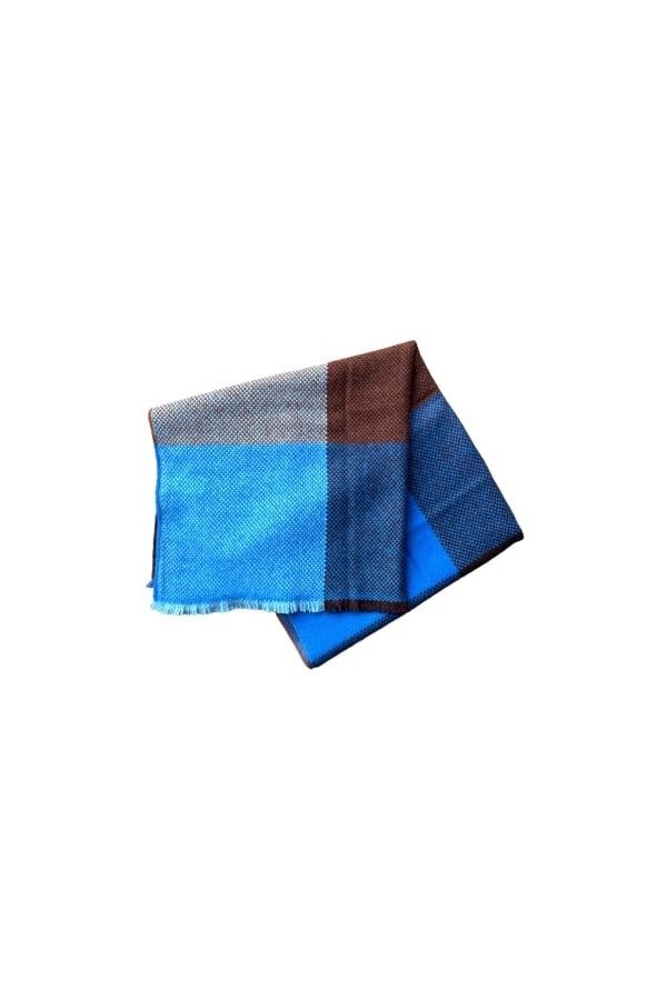 Codello Urban Highlander Écharpe en laine Bleu/marron, bleu, taille unique
