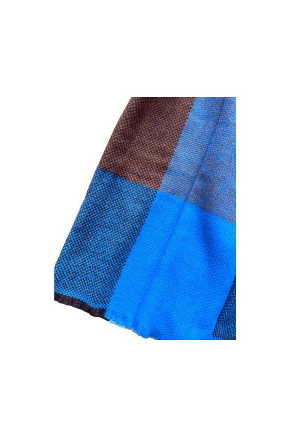 Codello Urban Highlander Écharpe en laine Bleu/marron, bleu, taille unique