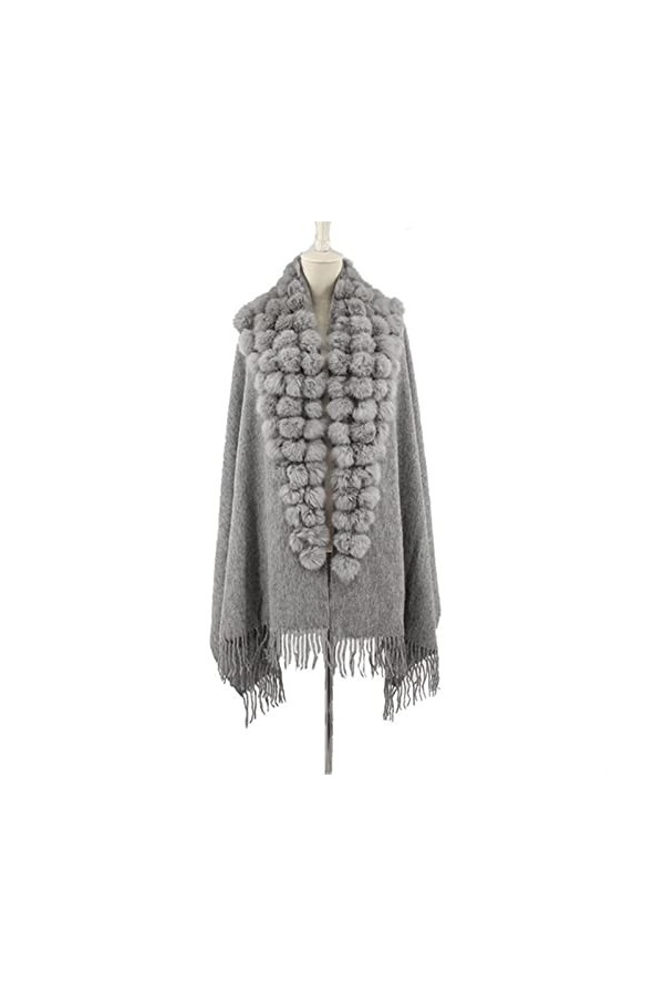 Foulard de Soie Femme, Écharpe Femmes Femmes Cachemire Pashmina Chaud Châle Doux Doux Écharpe Avec Glands Automne Printemps H