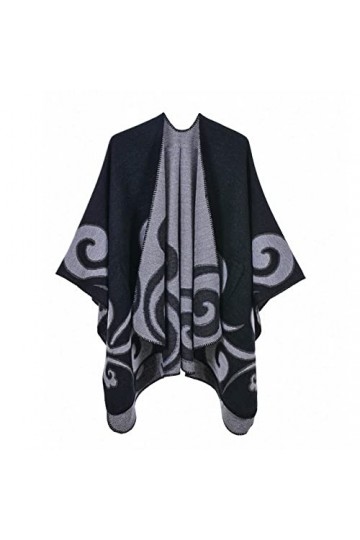 ZUHERA Mode femmes imprimé écharpe hiver chaud châle écharpe femmes tricoté chaud confortable doux épaissi couverture, 1,130 