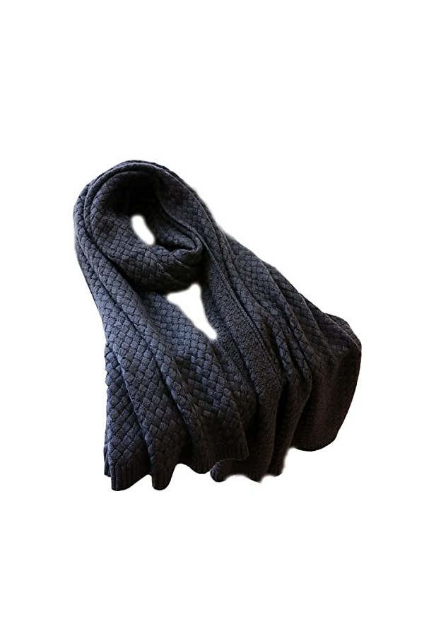 Foulard en Soie, Écharpes Femmes, Écharpe Douce Cachemire Wraps pour Femmes Écharpe Longue Châle Gland Tournant Chaud, Applic