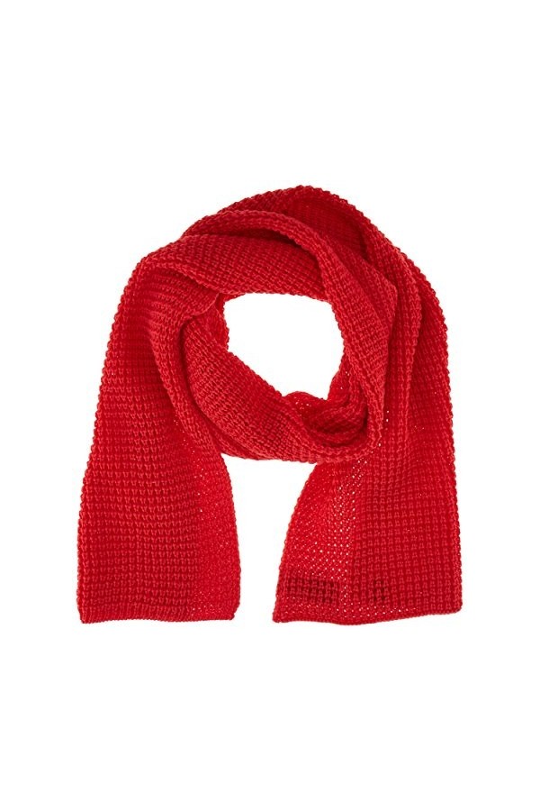 Jack Wolfskin Écharpe Milton, Mixte, 1903911, Hibiscus Red, Taille Unique