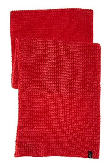 Jack Wolfskin Écharpe Milton, Mixte, 1903911, Hibiscus Red, Taille Unique