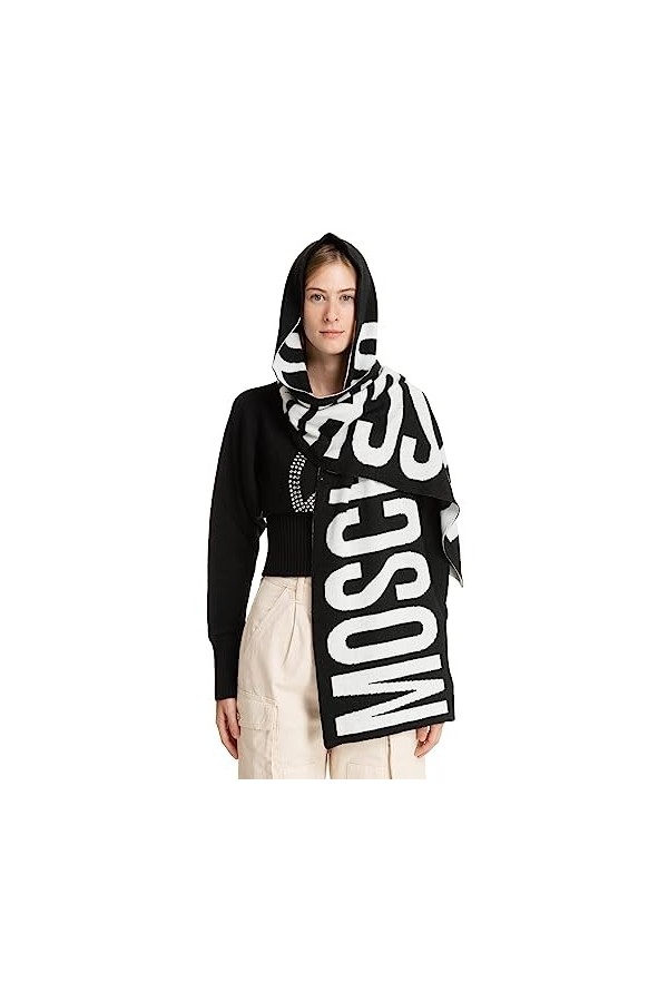 MOSCHINO femme �charpe black