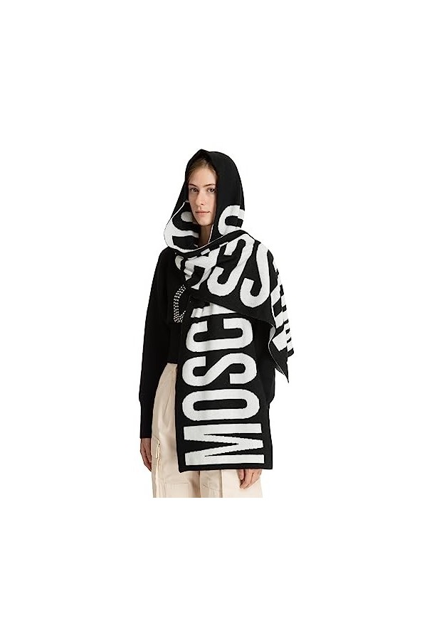 MOSCHINO femme �charpe black