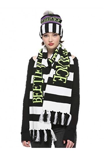 Beetlejuice Écharpe rayée