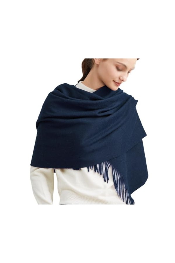 TZUFA Femmes cachemire adulte écharpe femmes hiver écharpe Pashmina foulards femmes luxe chaud écharpe