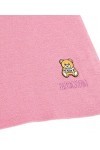 MOSCHINO femme Teddy �charpe en laine pink