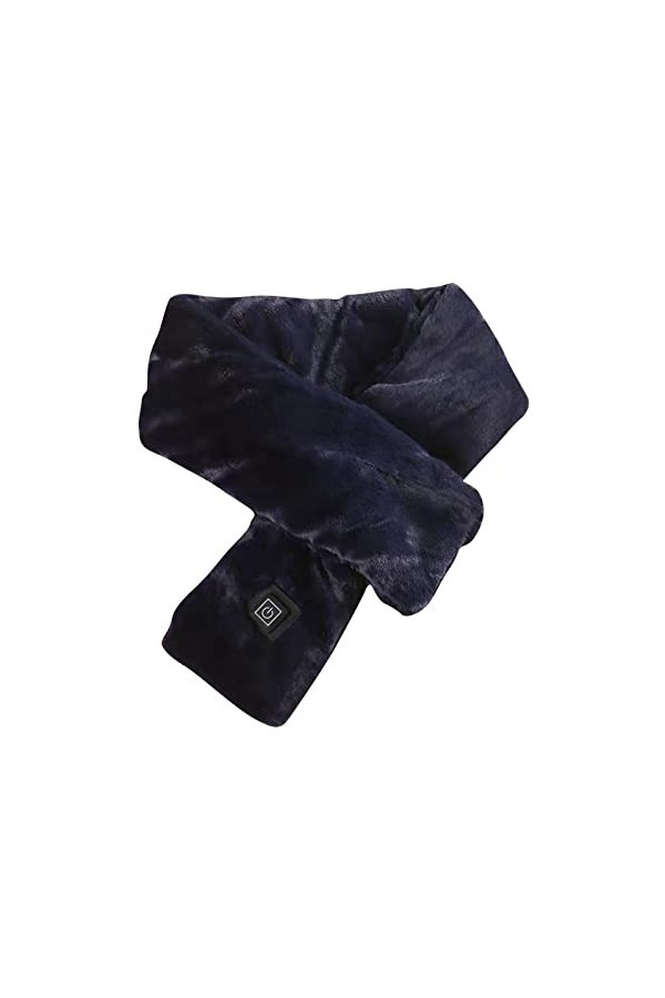 Écharpe chauffante intelligente en duvet électrique USB - Protection du cou - Pour femme A, taille unique taille B unique 