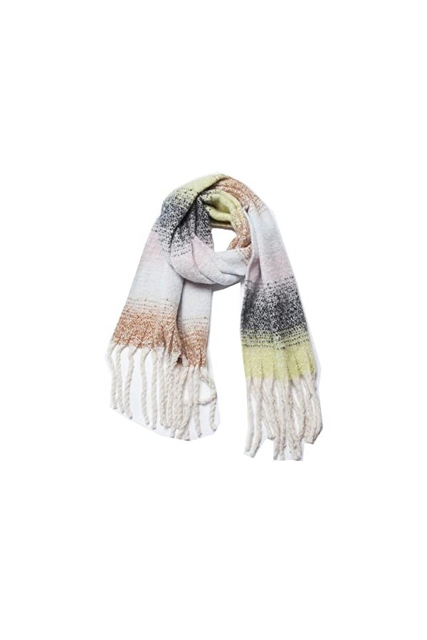 Écharpe pour Femme – Écharpe dhiver à la Mode pour Femme Écharpe à Carreaux Châles Épais en Cachemire Lady Gland Écharpes Ch