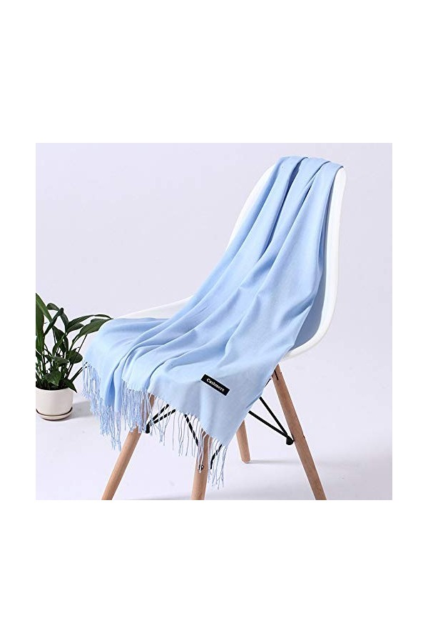 Samnuerly Écharpe pour Femme - Mode Printemps Hiver Femme écharpe Hiver Chaud écharpes en Cachemire Dame Tricot châles Foular