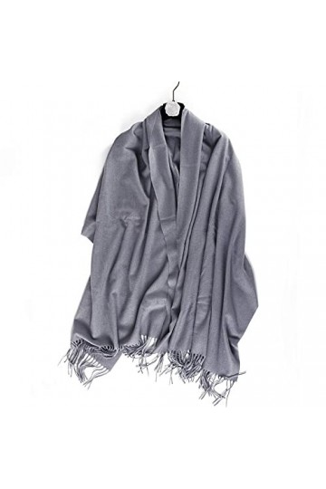 Samnuerly Écharpe pour Femme – Écharpe dhiver pour Femme Châles Wrap Fashion Plaid Épais Chaud Écharpes en Cachemire Femme B