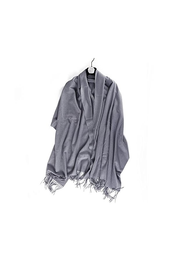 Samnuerly Écharpe pour Femme – Écharpe dhiver pour Femme Châles Wrap Fashion Plaid Épais Chaud Écharpes en Cachemire Femme B