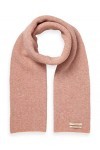 Scotch & Soda Lurex Knitted Scarf Pink Icing Mel