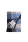 KUNIUO Écharpe en Laine À Carreaux pour Hommes dhiver Écharpe en Cachemire Écharpe pour Femme Foulard Femme Écharpe Longue C