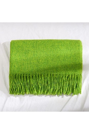 Samnuerly Écharpe Femme - Mode Hiver Long Doux Chaud Écharpes Dame avec Gland Chaud Doux Châles Wraps Écharpe en Cachemire, G