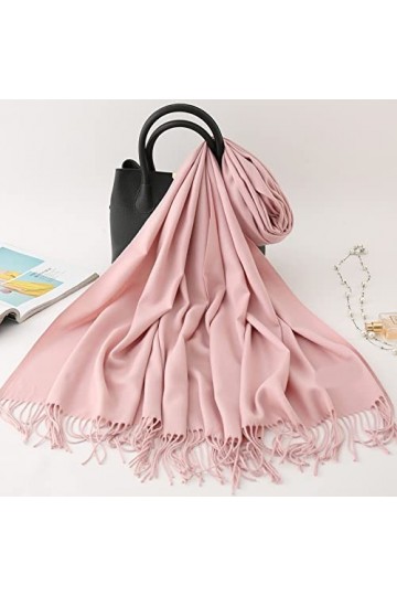 Samnuerly Écharpe pour Femme - Écharpe Longue et Douce à imprimé Floral pour Femmes - Écharpe légère pour Le Cou