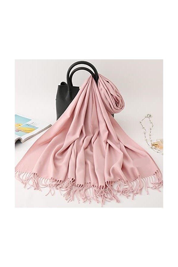 Samnuerly Écharpe pour Femme - Écharpe Longue et Douce à imprimé Floral pour Femmes - Écharpe légère pour Le Cou