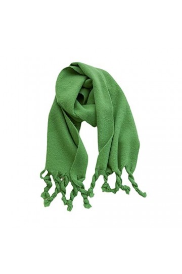 Samnuerly Écharpe pour Femme – Écharpe Longue en Laine dhiver de Couleur Unie pour Garder au Chaud Écharpe Longue et épaisse