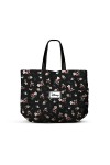 Disney Mickey Mouse Nature-Sac de Courses Shopping Bag, Noir