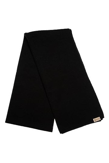 KNITAS Écharpe tricotée en laine mérinos et cachemire pour homme et femme I Écharpe chaude tricotée automne hiver I Écharpe c