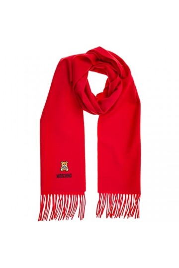 MOSCHINO femme écharpe rosso