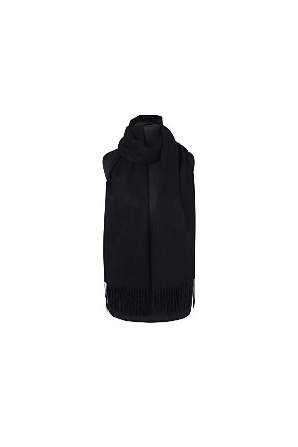 Pari De Luxe Écharpe douce et chaude 100 % cachemire dans de nombreuses couleurs – Écharpe élégante 100 % cachemire pour homm