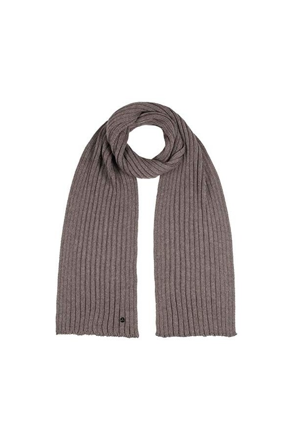 Lierys Echarpe Merino Femme/Homme - Made in Germany écharpe pour homme en laine mérinos foulard femme automne-hiver - taille 