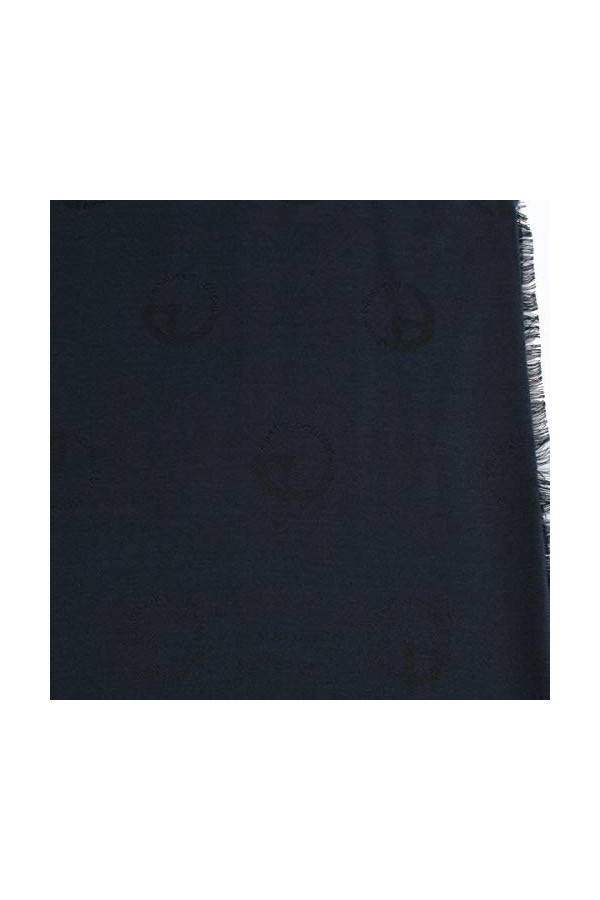 Armani Collezioni Écharpe géante - Bleu - taille unique