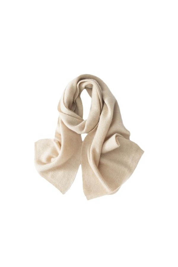 TZUFA Écharpe en cachemire unisexe, châle dhiver tricoté en cachemire pour femmes et hommes, châle chaud de couleur unie à l