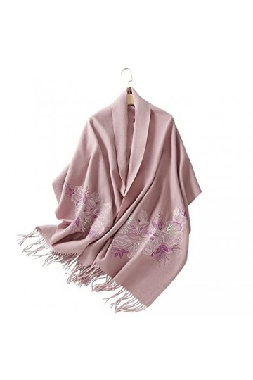 KIZQYN Femme Châle Écharpe en Laine for Femmes Automne et Hiver châle Cadeau Cadeau de Vacances for Femme et mère Echarpe Fem