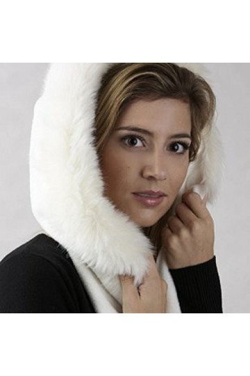 Echarpe a Capuche Lumia Gebeana foulard pour femme coiffe taille unique - marron fonce 